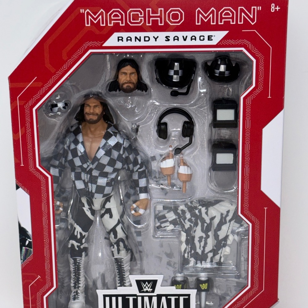 WWE Ultimate Edition Macho Man Randy Savage New Generation Figure Mattel New - Picture 1 of 5